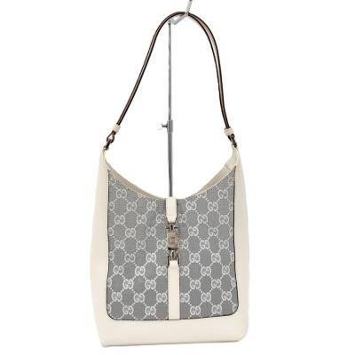 GUCCI グッチ ワンショルダーバッグ ジャッキーバッグ GGキャンバスの