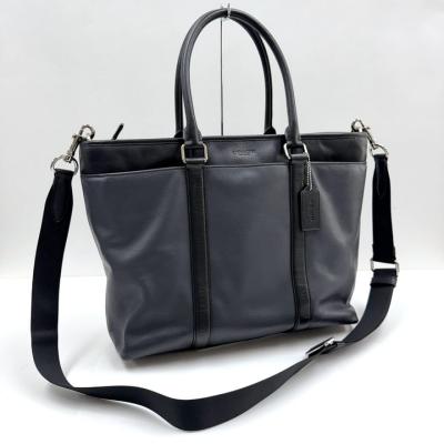 COACH メンズトートバッグ（色：ネイビー系）｜バッグ｜ファッション