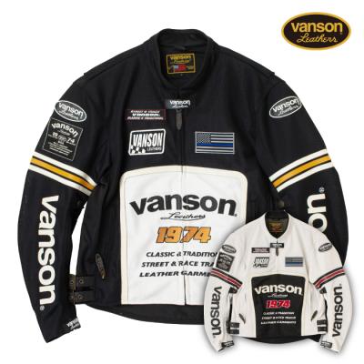 VANSON バイク用ジャケット（サイズ（S/M/L）：LL（XL））｜バイク