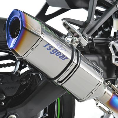 zx25r マフラー（AKRAPOVIC／バイク用 スリップオンマフラー