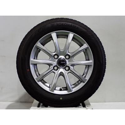 165/65R14 アルミ付きスタッドレス　４本 楽天市場】スタッドレスタイヤ 165/65r14（スタッドレスタイヤ