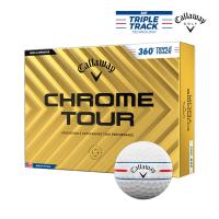 キャロウェイ クロムツアー 360° トリプルトラック ボール 1ダース(12球入り) Callaway CHROME TOUR 360° TRIPLE TRACK GOLF BALL CS360TT 24EB | Japan Net Golf ヤフー店