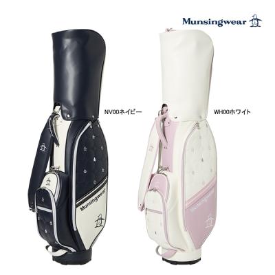 マンシングウェア/ゴルフ レディース キャディバッグ８.５型 Munsingwear キャディバッグ（口径サイズ：8.5）｜ゴルフ用バッグ