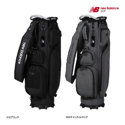 new balance キャディバッグ 黒/グレー ニューバランス（ゴルフ用バッグ）（色：グレー系）｜ゴルフ