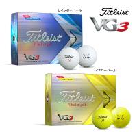 ★【22年モデル】 タイトリスト VG3 ボール 1ダース(12球) ちゃちゃまる Titleist BALL | Japan Net Golf ヤフー店
