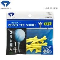 【24年継続モデル】ダイヤ ゴルフ リプロティーショート (18本入り) TE-433 イエロー DAIYA GOLF | Japan Net Golf ヤフー店