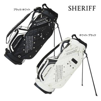 SHERIFF キャディバッグ ホワイト SHERIFF キャディバッグ（色：ホワイト系）｜ゴルフ用バッグ