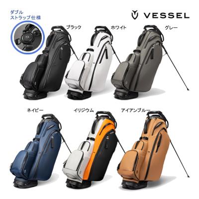Vessel  スタンドキャディバッグ 豪華セット VESSEL（スポーツ） ベゼル 9.5型 スタンドバッグ Player 4.0