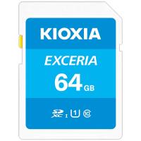 SDカード SDXCカード 64GB Kioxia EXCERIA UHS-I U1 超高速100MB/S Class10 LNEX1L064GC4 海外パッケージ | 嘉年華
