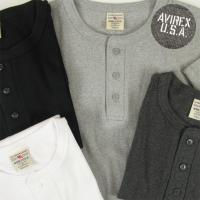 AVIREX アヴィレックス デイリー 半袖 ヘンリーネックTシャツ 6143504/618364 | カジュアルショップ JOE