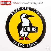 チャムス Chums ステッカー ラウンドブービーバード ch62-0156  Sticker Round Booby Bird ワッペン シール パソコン | アーベン-ジーンズ&デニムパンツメンズ