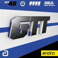 andro(アンドロ) 卓球ラバー GTT 45(ジーティーティー45)テンション系裏ソフト(レッド・サイズ：1.6mm) 返品種別A | Joshin web
