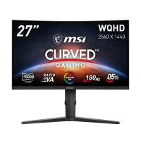 MSI ゲーミング液晶ディスプレイ(27型/曲面型/RAPID VA/WQHD 2560×1440/180Hz/0.5ms/HDMI2.0ba)(ブラック) MAG-275CQRF-QD-E2 返品種別A | Joshin web