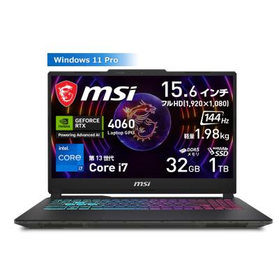 MSI PC15.6 32Gb ち密 512Gb Intel i7 GTX1650