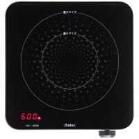 ドリテック 卓上IH調理器 ブラック dretec ミニチュラ DI-218BK 返品種別A | Joshin web