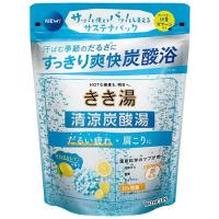 きき湯清涼炭酸湯 さわやかレモンの香り 360g バスクリン 返品種別A | Joshin web