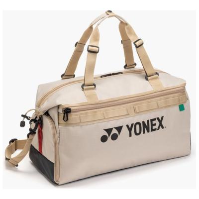 よろしくです　YONEX ラケットバッグ　ベージュ色 テニスラケットバッグ（色：ベージュ系）｜バッグ｜テニス｜スポーツ