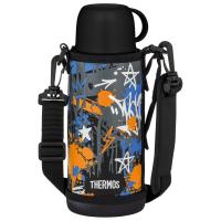 サーモス 真空断熱2ウェイボトル 0.8L ブラックブルー THERMOS FJJ-801WF-BK-BL 返品種別A | Joshin web