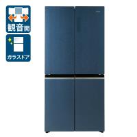 (標準設置料込) ハイアール 470L 4ドア冷蔵庫(ブルーイッシュグレー) Haier CORU JR-GX47A-H 返品種別A | Joshin web