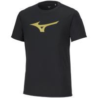 ミズノ ジュニア Tシャツ(ブラック×ゴールド・サイズ：120) 返品種別A | Joshin web