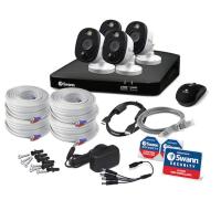 Swann 防犯カメラ(SWDVK-44680×1台+SOPRO-1080MSFB-JP×4台) スワン DVRシステム SWDVK-446804-DS 返品種別A | Joshin web