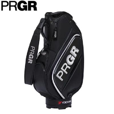 PRGR/プロギア ゴルフ キャディバッグ９型【ブラック】美品！ PRGR キャディバッグ｜ゴルフ用バッグ｜ゴルフ｜スポーツ おすすめ人気