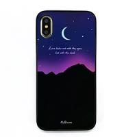 Dparks iPhone XS/ X用 ハードケース TWINKLE CASE オーロラムーンライト(ピンク) DS10413I8 返品種別A | Joshin web