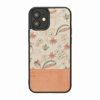 Man＆Wood iPhone 12 mini用 天然木ケース Pink Flower I19235I12 返品種別A | Joshin web