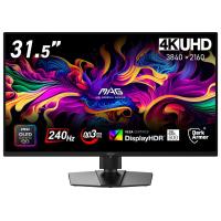 MSI｜エムエスアイ ゲーミング液晶ディスプレイ(31.5型/ QD-OLED/ 4K UHD 3840×2160/ 240Hz/ 0.03ms)(ブラック) MAG-321UP-QD-OLEDX24 返品種別A | Joshin web