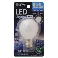 ELPA LEDミニ球 S形(昼白色相当) elpaball mini(エルパポール ミニ) LDA1N-G-E17-G450 返品種別A | Joshin web