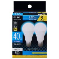 ELPA LED電球 ミニクリプトン球形 460lm(昼光色相当)(2個セット) エルパ LDA4D-G-E17-G4103-2P 返品種別A | Joshin web