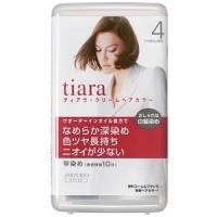 ティアラ クリームヘアカラー 4 やや明るい栗色 資生堂 返品種別A | Joshin web