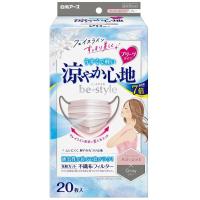 ビースタイル プリーツタイプ 涼やか心地 アッシュピンク×グレー20枚入 白元アース 返品種別A | Joshin web
