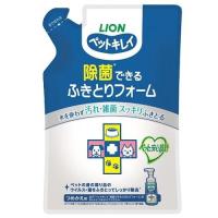 ペットキレイ 除菌できるふきとりフォーム つめかえ用 ライオン 返品種別B | Joshin web