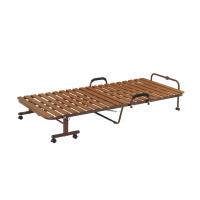 弘益 樹脂すのこ折り畳みベッド (ブラウン) KOEKI-FBDPS91BR 返品種別A | Joshin web