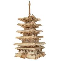 つくるんです 五重塔(3Dウッドパズル)(TGN02)ウッドパズル 返品種別B | Joshin web