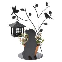 セトクラフト HOME FURNISHING シルエットソーラーライト Tree＆Dog setocraft 127-089347 返品種別B | Joshin web