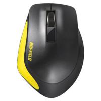 バッファロー 2.4Ghzワイヤレスマウス BlueLED光学式/ 静音/ 3ボタン Mサイズ(イエロー) Premium Fit BSMBW300MYE 返品種別A | Joshin web