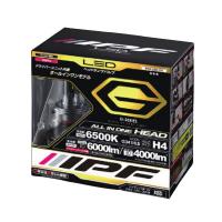 IPF LEDヘッドランプバルブ Gシリーズ H4 オールインワンモデル (2個入) G341HLB 返品種別A | Joshin web