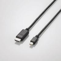 エレコム MiniDisplayPort-HDMI変換ケーブル 1.0m(ブラック) AD-MDPHDMI10BK 返品種別A | Joshin web