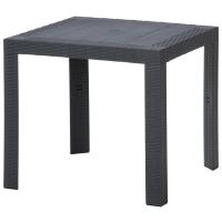 不二貿易 ステラ テーブル(ブラック) 80角 11236 返品種別B | Joshin web