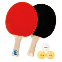カワセ 卓球ラケット2本 ボール3個セット シェイクハンド 返品種別A | Joshin web