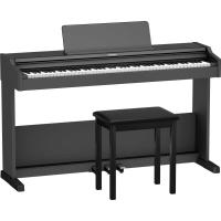 ローランド 電子ピアノ(ブラック)(固定椅子付き) Roland Home Piano RP107-BK 返品種別A | Joshin web