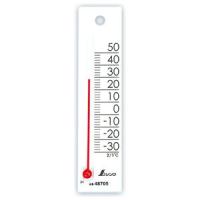 シンワ測定 温度計 プチサーモ スクエア たて 12cm ホワイト 48705 返品種別B | Joshin web