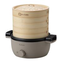 アピックス 電気せいろ蒸し器(グレージュ) APIX むしざんまい AMZ-450 返品種別A | Joshin web