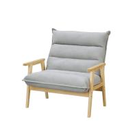 アイリスオーヤマ 1人掛けワイドハイバックソファ (グレー) IRIS LHB-1Wグレ- 返品種別A | Joshin web