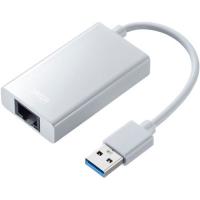サンワサプライ USB3.2-LAN変換アダプタ(USBハブポート付・ホワイト) USB-CVLAN3WN 返品種別A | Joshin web