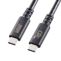 サンワサプライ USB20Gbps(USB4 Gen2x2)Type-C ケーブル 2m (ブラック) KU-20GCCPE20 返品種別A | Joshin web