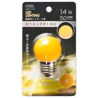 オーム LED装飾電球 ミニボール球形 50lm(黄色相当) OHM LDG1Y-H 13 返品種別A | Joshin web