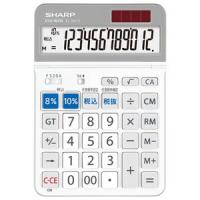 シャープ 電卓 12桁 SHARP 軽減税率対応モデル セミデスクトップタイプ EL-SA72X 返品種別A | Joshin web